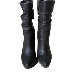 Katy Perry Raina-distresed metalic Black
